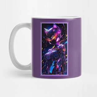 Anime Cute Cat Girl | Sci-Fi Manga Girl Anime Art Mug